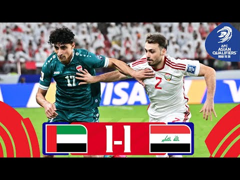 96’ VAR rules out last-minute winner! | United Arab Emirates - Iraq | Highlights #AsianQualifiers