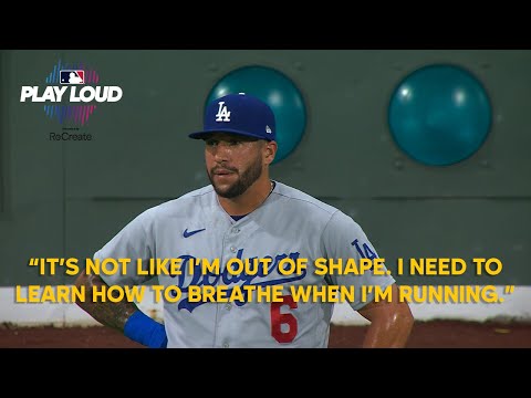 Dodgers’ David Peralta and Red Sox’s Trevor Story are HILARIOUS while MIC’D UP! | Play Loud video clip
