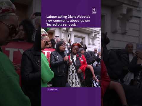 Labour taking Diane Abbott's new comments about racism 'incredibly seriously'
