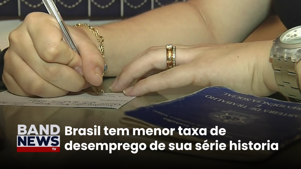 Taxa de desemprego chega a 56 no último trimestre | BandNews TV
