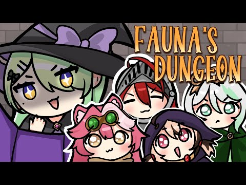 【FAUNA'S DUNGEON】 Forcing holoJustice to play a board game I made up