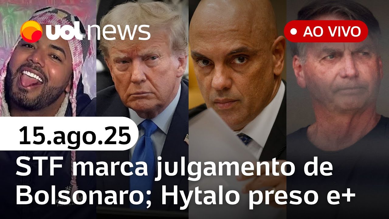 Hytalo Santos é preso últimas notícias ao vivo Lula rebate Trump julgamento de Bolsonaro e mais