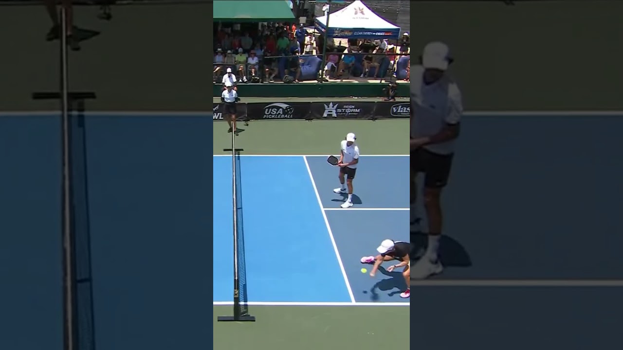 2024 The OWL APP Newport Beach Open I Oshiro/Howells vs. Fudge/Munro (6) #shorts #pickleball