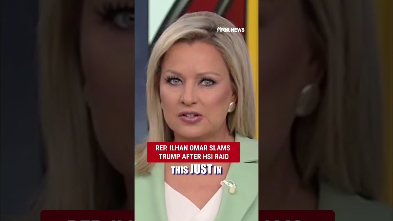 BREAKING: Rep. Ilhan Omar SLAMS Trump after raid: 'POLITICAL INTIMIDATION'