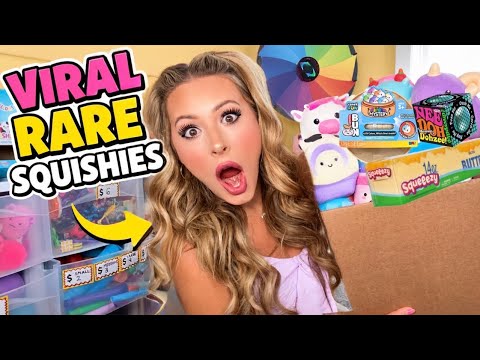 I ORDERED THE WORLDS RAREST VIRAL SQUISHIES 📦🤭 #trending #viral #satisfying #squishy #needoh