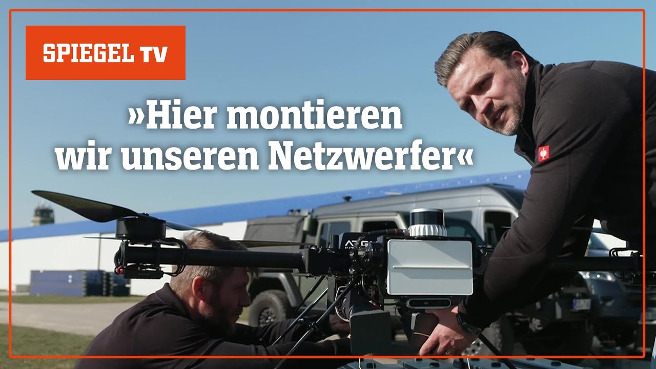 Autonom, präzise, unbemannt: Drohnenabwehr aus Deutschlands | SPIEGEL TV