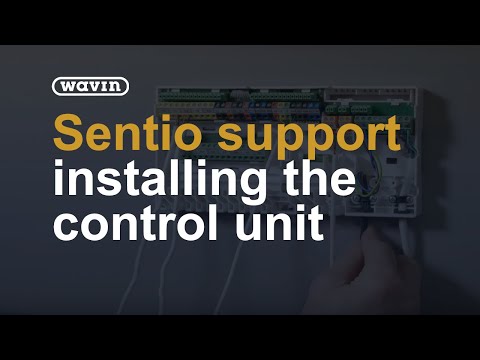 Sentio Support - how to install Central Control Unit