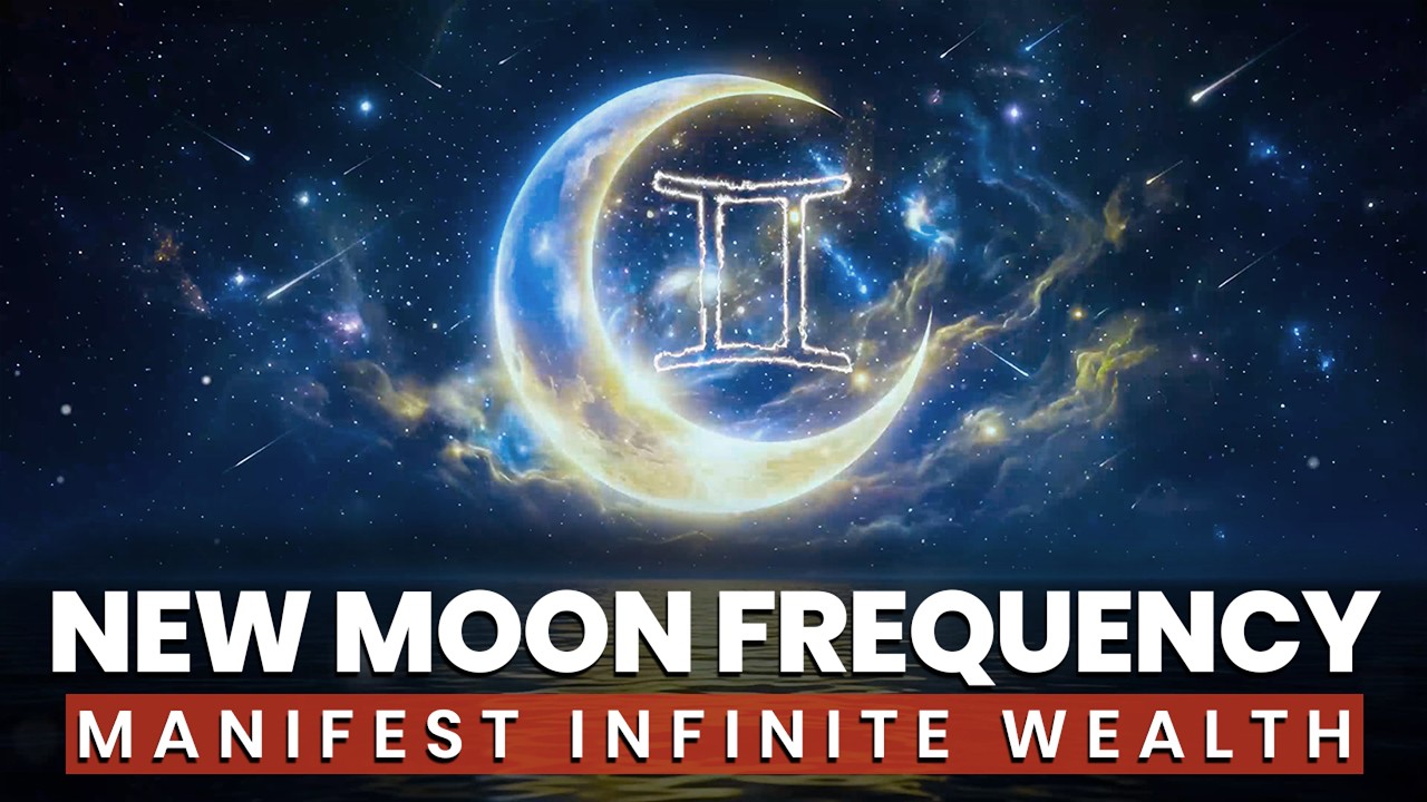 New Moon Manifestation Frequency (Gemini New Moon): Manifest Infinite Wealth & Miracles