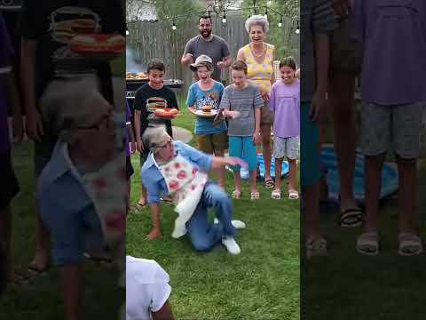 Grandma on fire🤣🤣#ai #funny #shorts #ytshorts