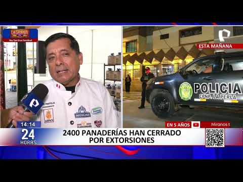 Más de 2 mil panaderías han cerrado por extorsiones