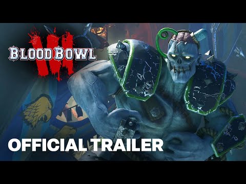 Blood Bowl 3 - Official Necromantic Horror Faction Update Reveal Trailer | Skulls 2024