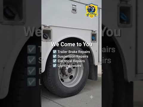 Mobile Trailer Brake Repair in Edmonton – Fast Fleet Support On-Site
