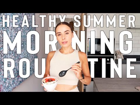 Video: HEALTHY MORNING ROUTINE | SUMMER EDITION | Suzie Bonaldi