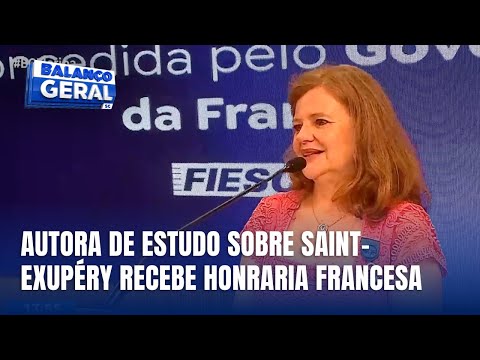 Historiadora brasileira recebe honraria da França por pesquisa sobre Saint-Exupéry