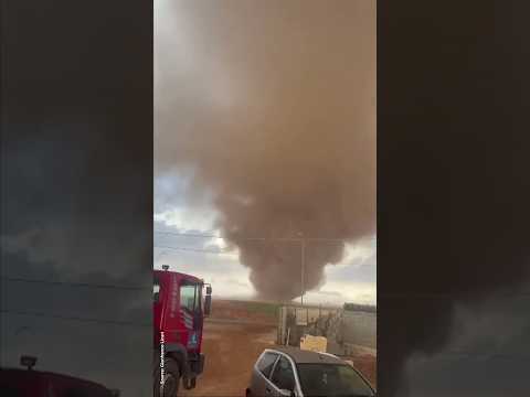 Rare waterspouts slam western Sicily, wrecking homes and a school