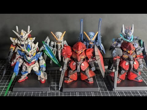 【 ガンダムコンバージ #29 】 全種塗装してみた感想と個人的なお勧め