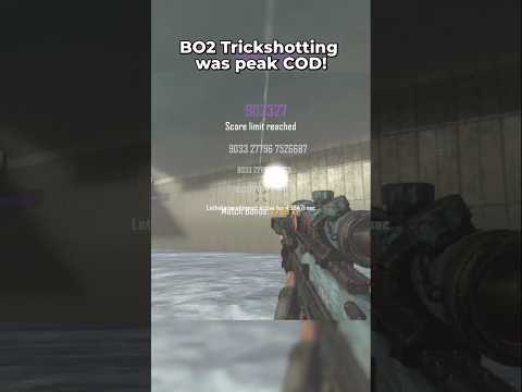 Just wait for the killcam...🤯#nostalgia #blackops2 #cod #trickshot