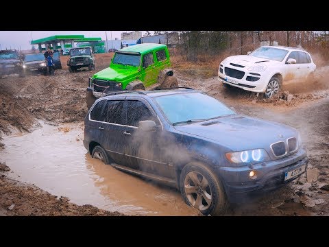 Offroad на ТАНКОВОЙ дороге! МАЖОРЫ РАЗВЕРНУЛИСЬ!