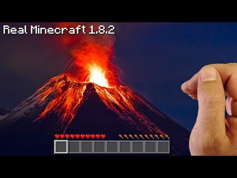Real Life Minecraft - ERUPTING HAWAII VOLCANO!!