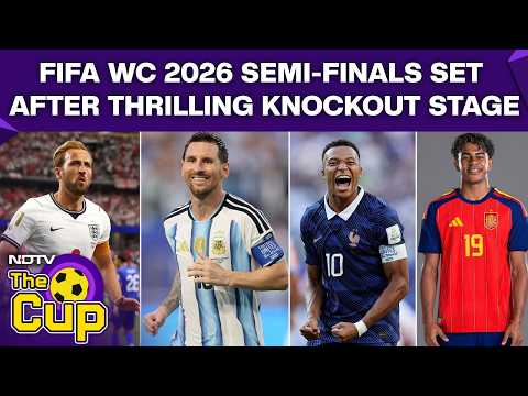 FIFA World Cup 2026 LIVE | Race For Glory: FIFA World Cup Semi-Finalists Confirmed | LIVE