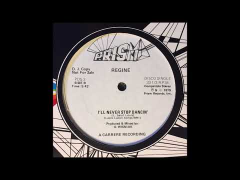 Regine - Never stop dancing (1979) 12'' Vinyl