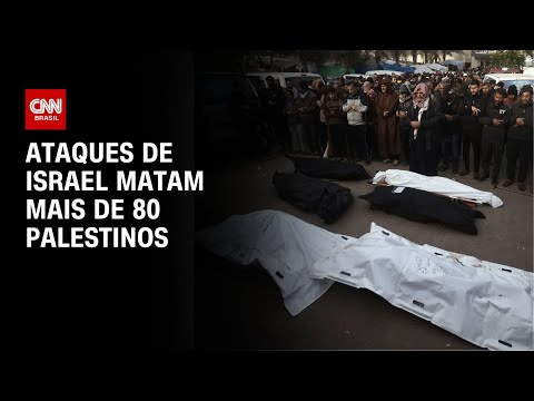 ​Mais de 80 palestinos foram mortos após ataques de Israel | CNN 360º