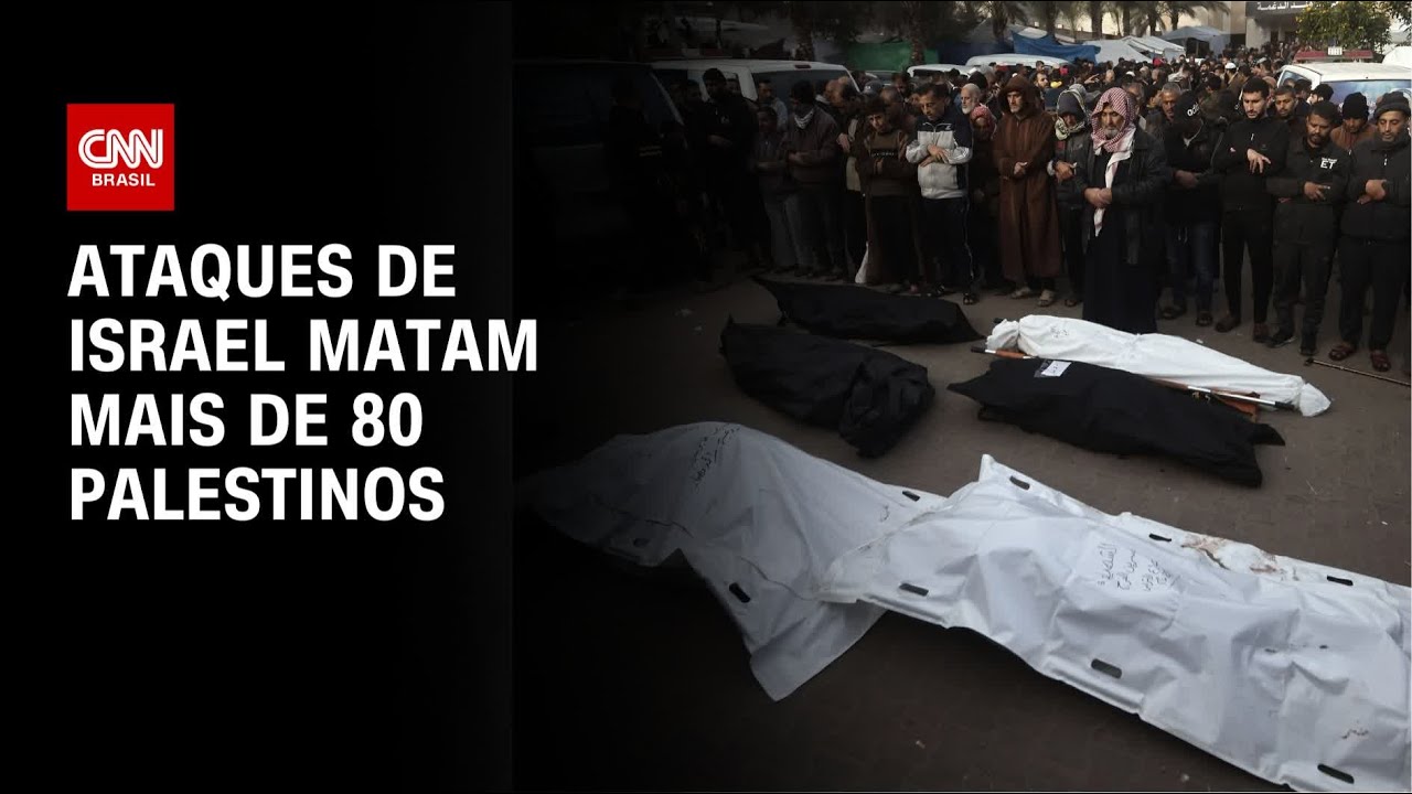 Mais de 80 palestinos foram mortos após ataques de Israel | CNN 360º