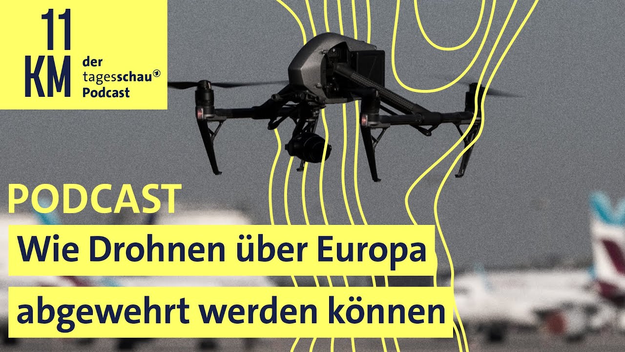 Gefährliches Surren: Wie Drohnen über Europa abgewehrt werden können