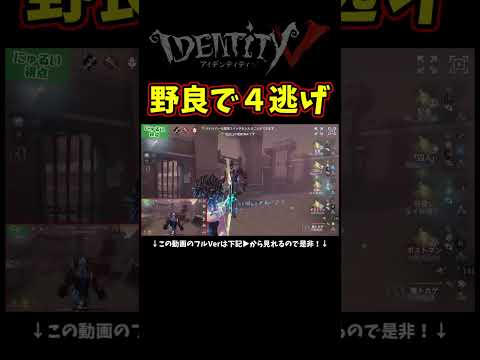 フラホ押し込んでたけど神ビリビリしてくれた【第五人格】【IdentityⅤ】