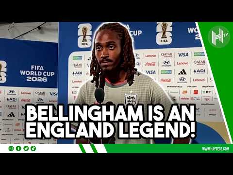 Bellingham is an ENGLAND LEGEND | Djed Spence
