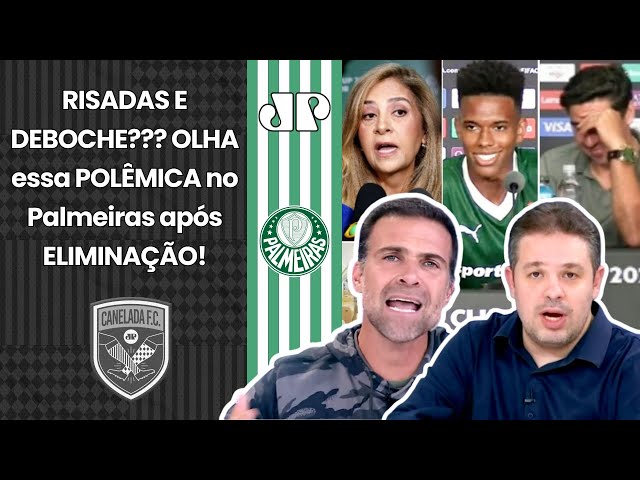 "VOCÊS VIRAM ISSO??? A Leila Pereira, o Estevão e o Abel..." RISADAS e DEBOCHE no Palmeiras???