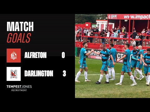 Goals - Alfreton 0-3 Darlington - National League North