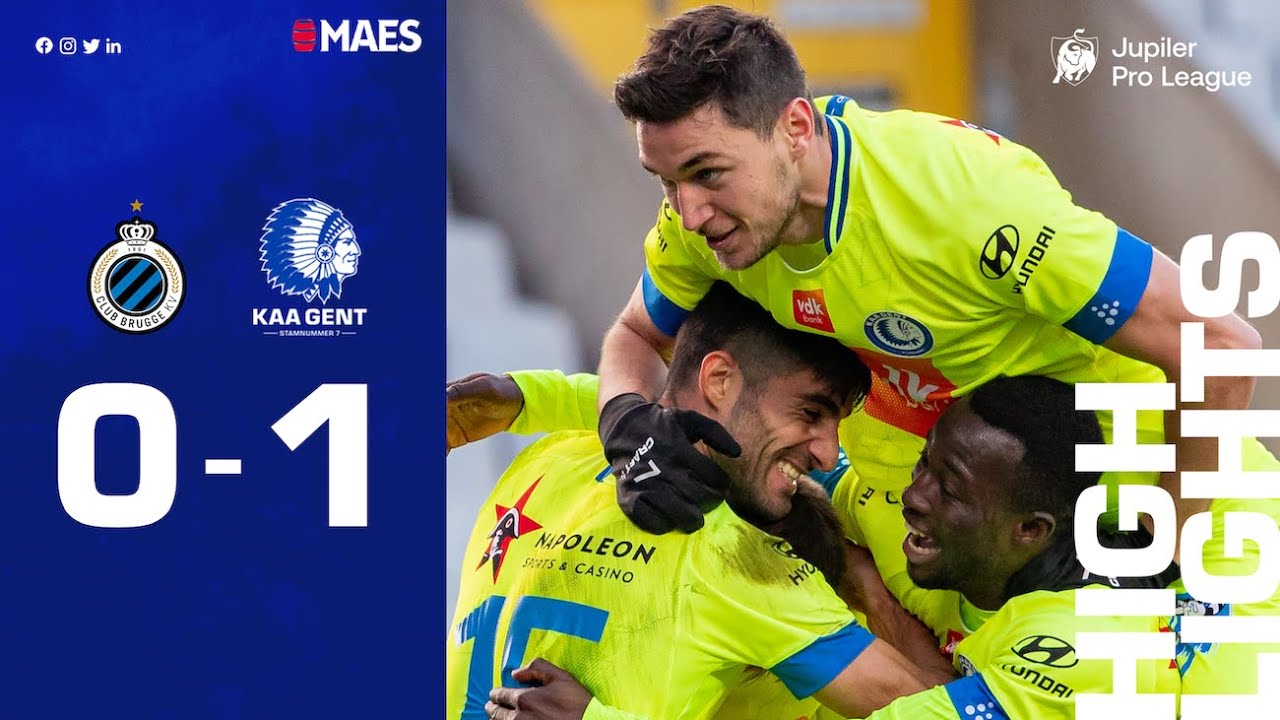 Club Brugge - KAA Gent: 0-1