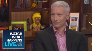 Anderson Cooper Asks Andy Cohen Who His First Crush Was | Host Talkative | WWHL