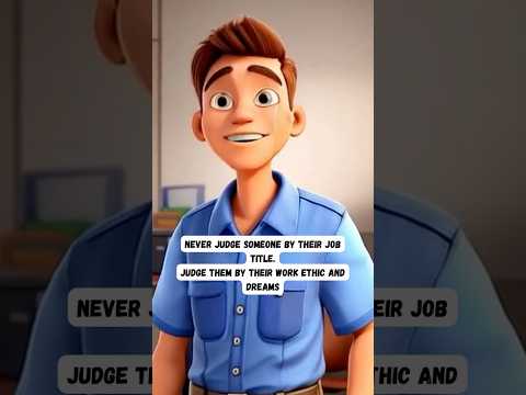 CEO Followed the Janitor #labourday #viralstory #aianimation #janitor #dreambig #emotionalstory