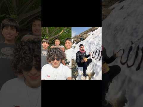 شوفوا شو كتب هالشب عالثلج😱 ما رح تصدقوا !!! …| ايمن تيوبر