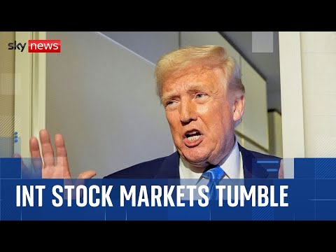 BREAKING: International stock markets tumble as Trump calls tariffs 'medicine'