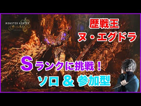 【歴戦王ヌ・エグドラ】チャレクエS獲るぞぉ!!!【モンハンワイルズ】