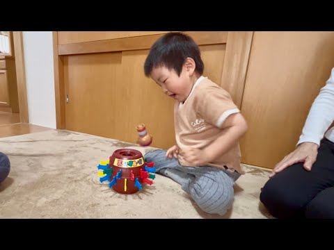 【4歳6ヶ月】じぃじばぁばのお家で遊ぶ！ [4 years and 6 months] Playing at Grandma and Grandpas house!