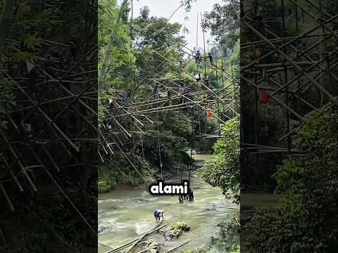 Jembatan Rapuh Ini Dibangun Ulang Tanpa Paku! 😲 #shorts