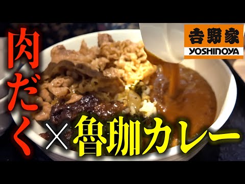 【9/1発売】吉野家の魯珈カレー×魯肉飯を合体させたら想像以上だった…