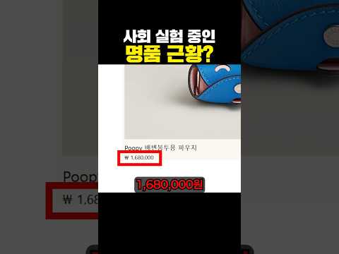 사회 <strong>실험</strong> 중인 명품 근황
