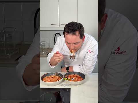 Si lavas la Pasta… ¿¡No se pega la Salsa!? #cienciaycocina #cocinamolecular #food
