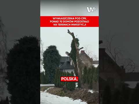 Tak znikają polskie wsie pod budowę CPK. Ruszyły wywłaszczenia