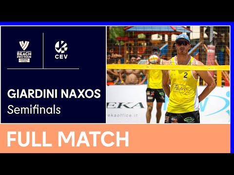 LIVE | 2022 Volleyball World Beach Pro Tour Futures | Giardini Naxos | Semifinals