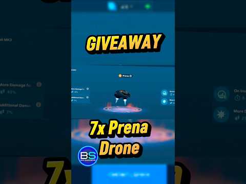 [WR] Giveaway 7x Prena Drone #warrobots #варроботс #wrwinprena