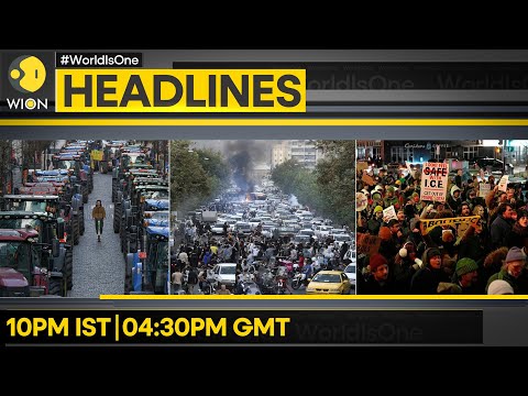 48 Hrs Of Internet Blockade in Iran | Third Day of Anti-ICE Protests in Minnesota | WION HEADLINES