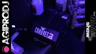 CHAUVET DJ Hurricane Haze 3D 2-Channel DMX Water Based Haze Machine in action - learn more