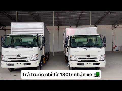 Hino Series 300 Thùng Kín Tải 5 Tấn và 2,5 Tấn #hino #hino300 #viral #xetai #xuhuongyoutube 