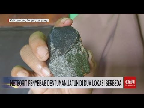 Peneliti: Air Rendaman Meteorit Berbahaya dan Tidak Berkhasiat